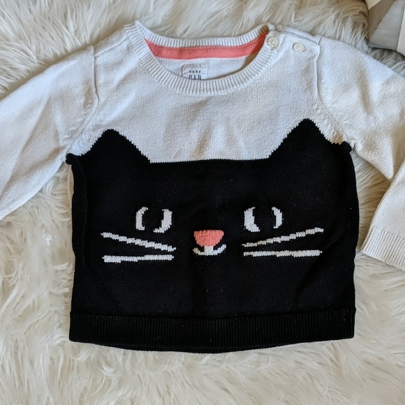Baby GAP Kitty Sweater - Picture 2 of 6